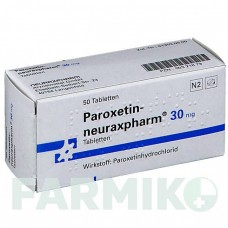 ПАРОКСЕТИН (PAROXETIN) 30 мг таблетки 50 шт - Пароксетин NEURAXPHARM