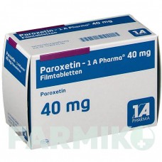 ПАРОКСЕТИН (PAROXETIN) 40 мг таблетки 50 шт - Пароксетин 1 A PHARMA