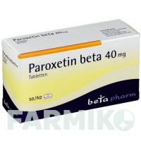 ПАРОКСЕТИН (PAROXETIN) 40 мг таблетки 50 шт - Пароксетин BETAPHARM