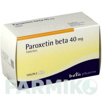 ПАРОКСЕТИН (PAROXETIN) 40 мг таблетки 100 шт - Пароксетин BETAPHARM