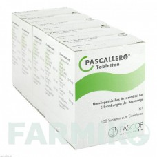 ПАСКАЛЛЕРГ (PASCALLERG) таблетки 500 шт - Гомеопатия PASCOE