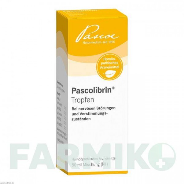 ПАСКОЛІБРИН (PASCOLIBRIN) краплі 50 мл - Гомеопатія PASCOE