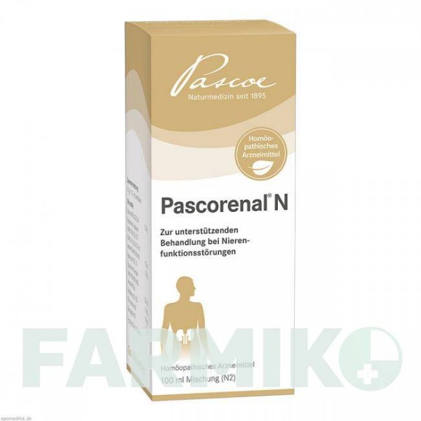 ПАСКОРЕНАЛ (PASCORENAL) капли 100 мл - Гомеопатия PASCOE