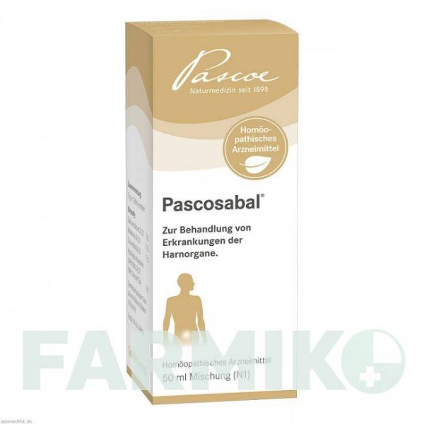 ПАСКОСАБАЛ (PASCOSABAL) краплі 50 мл - Гомеопатія PASCOE