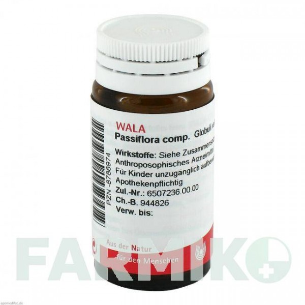 ПАССИФЛОРА КОМП (PASSIFLORA COMP) глобули 20 г - Гомеопатия WALA HEILMITTEL