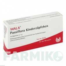 ПАССИФЛОРА КИНДЕРЦЕПФЕН (PASSIFLORA KINDERZAPFCHEN) детские суппозитории 10x1 г - Гомеопатия WALA HEILMITTEL