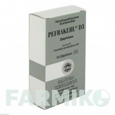 ПЕФРАКЕЛЬ (PEFRAKEHL) D 3 суппозитории 10 шт - Гомеопатия SANUM-KEHLBECK
