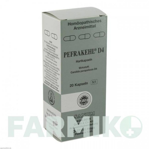 ПЕФРАКЕЛЬ (PEFRAKEHL) D 4 капсули 20 шт - Гомеопатія SANUM-KEHLBECK