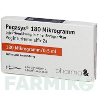 ПЕГАСИС (PEGASYS) 180 мкг раствор 1 шт - Пегинтерферон альфа-2а ZR PHARMA