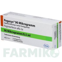 ПЕГАСИС (PEGASYS) 90 мкг раствор 1 шт - Пегинтерферон альфа-2а ABACUS MEDICINE