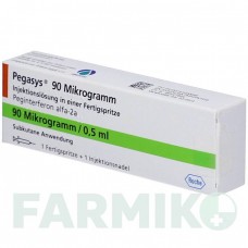 ПЕГАСИС (PEGASYS) 90 мкг раствор 1 шт - Пегинтерферон альфа-2а ORIFARM