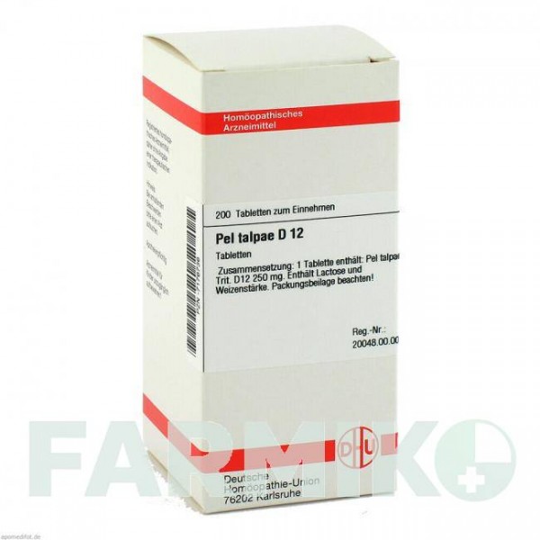ПЕЛ ТАЛПЕ (PEL TALPAE) D 12 таблетки 200 шт - Гомеопатия DHU