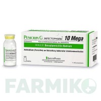 ПЕНІЦИЛІН (PENICILLIN) 10 млн ОД порошок 10 шт - Бензилпеніцилін INFECTOPHARM