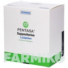 ПЕНТАСА (PENTASA) 1000 мг супозиторії 90 шт - Месалазин EMRA-MED