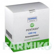 ПЕНТАСА (PENTASA) 1000 мг таблетки 150 шт - Месалазин FERRING