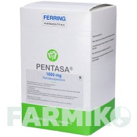 ПЕНТАСА (PENTASA) 1000 мг суспензия 7 шт - Месалазин KOHLPHARMA