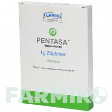 ПЕНТАСА (PENTASA) 1000 мг супозиторії 10 шт - Месалазин KOHLPHARMA