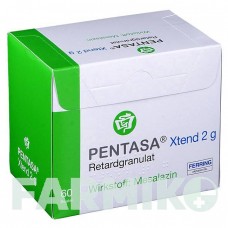 ПЕНТАСА (PENTASA) 2 г гранулы 60 шт - Месалазин FERRING