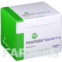 ПЕНТАСА (PENTASA) 4 г гранули 50 шт - Месалазин FERRING