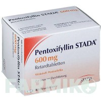ПЕНТОКСИФІЛІН (PENTOXIFYLLIN) 600 мг таблетки 100 шт - Пентоксифілін STADAPHARM