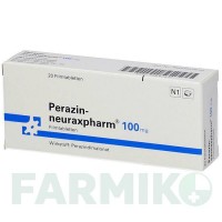 ПЕРАЗИН (PERAZIN) 100 мг таблетки 20 шт - Перазин NEURAXPHARM