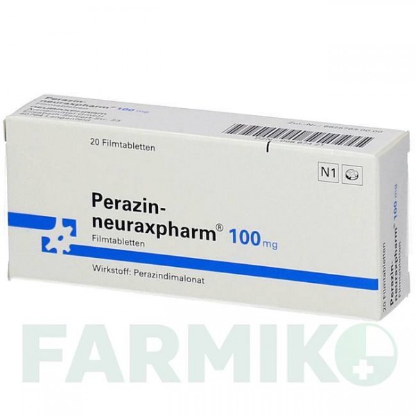 ПЕРАЗИН (PERAZIN) 100 мг таблетки 20 шт - Перазин NEURAXPHARM