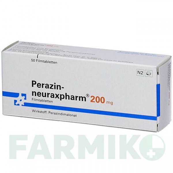 ПЕРАЗИН (PERAZIN) 200 мг таблетки 50 шт - Перазин NEURAXPHARM