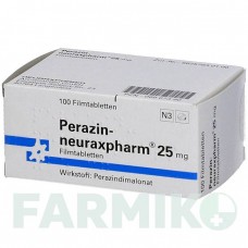 ПЕРАЗИН (PERAZIN) 25 мг таблетки 100 шт - Перазин NEURAXPHARM