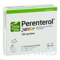 ПЕРЕНТЕРОЛ (PERENTEROL) 250 мг порошок 10 шт - Saccharomyces boulardii MEDICE PUTTER