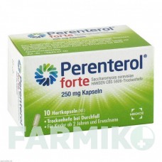 ПЕРЕНТЕРОЛ (PERENTEROL) 250 мг капсулы 10 шт - Saccharomyces boulardii MEDICE PUTTER