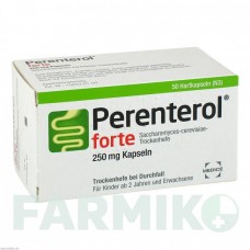 ПЕРЕНТЕРОЛ (PERENTEROL) 250 мг капсулы 50 шт - Saccharomyces boulardii MEDICE PUTTER