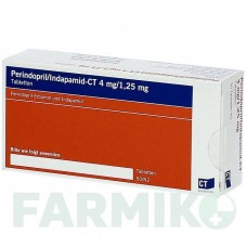 ПЕРИНДОПРИЛ (PERINDOPRIL) 4 мг/1,25 мг таблетки 50 шт - Периндоприл, Индапамид ABZ PHARMA