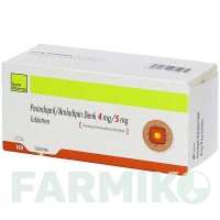 ПЕРИНДОПРИЛ (PERINDOPRIL) 4 мг/5 мг таблетки 100 шт - Периндоприл, Амлодипін DENK PHARMA