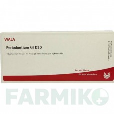 ПЕРИОДОНТИУМ (PERIODONTIUM) D 30 ампулы 10x1 мл - Гомеопатия WALA HEILMITTEL