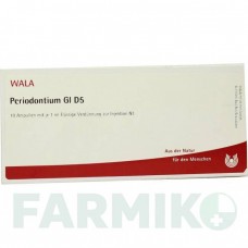 ПЕРИОДОНТИУМ (PERIODONTIUM) D 5 ампулы 10x1 мл - Гомеопатия WALA HEILMITTEL