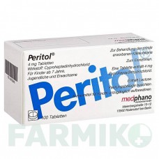 ПЕРИТОЛ (PERITOL) 4 мг таблетки 100 шт - Ципрогептадин MEDPHANO