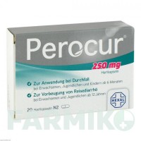ПЕРОКУР (PEROCUR) 250 мг капсулы 20 шт - Saccharomyces boulardii HEXAL
