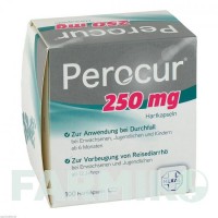 ПЕРОКУР (PEROCUR) 250 мг капсули 100 шт - Saccharomyces boulardii HEXAL