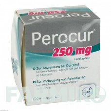 ПЕРОКУР (PEROCUR) 250 мг капсулы 100 шт - Saccharomyces boulardii HEXAL