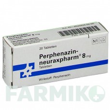 ПЕРФЕНАЗИН (PERPHENAZIN) 8 мг таблетки 20 шт - Перфеназин NEURAXPHARM