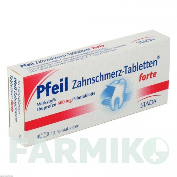 ПФЕЙЛ (PFEIL) таблетки 10 шт - Ибупрофен STADA