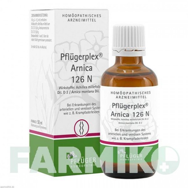 ФЛЮГЕРПЛЕКС (PFLUGERPLEX) капли 50 мл - Гомеопатия HOMOOPATHISCHES ALEXANDER PFLUGER