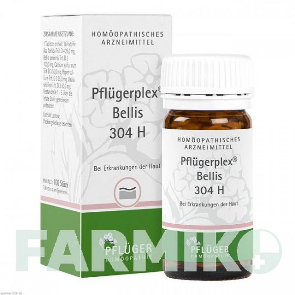 ФЛЮГЕРПЛЕКС (PFLUGERPLEX) таблетки 100 шт - Гомеопатия HOMOOPATHISCHES ALEXANDER PFLUGER