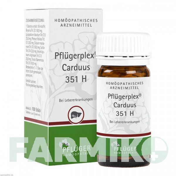 ФЛЮГЕРПЛЕКС (PFLUGERPLEX) таблетки 100 шт - Гомеопатия HOMOOPATHISCHES ALEXANDER PFLUGER