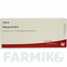 ФАРИНКС (PHARYNX) D 15 ампулы 10x1 мл - Гомеопатия WALA HEILMITTEL