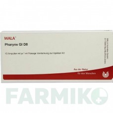 ФАРИНКС (PHARYNX) D 8 ампулы 10x1 мл - Гомеопатия WALA HEILMITTEL