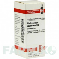 ФЕЛЛАНДРИУМ АКВАТИКУМ (PHELLANDRIUM AQUATICUM) D 6 глобули 10 г - Гомеопатия DHU