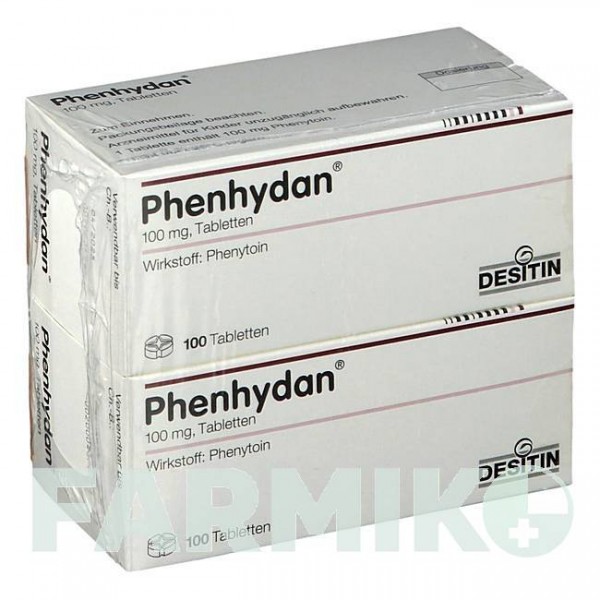 ФЕНГИДАН (PHENHYDAN) таблетки 200 шт - Фенитоин DESITIN