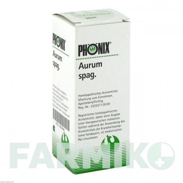 ФЕНИКС АУРУМ (PHoNIX AURUM) смесь 100 мл - Гомеопатия PHONIX LABORATORIUM