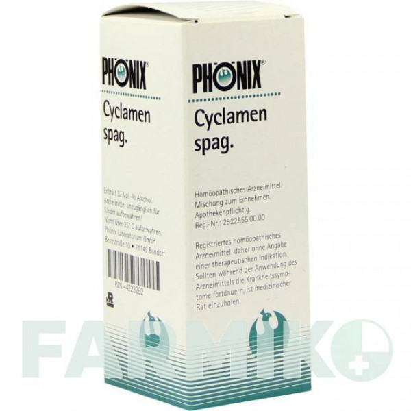 ФЕНИКС ЦИКЛАМЕН (PHoNIX CYCLAMEN) смесь 50 мл - Гомеопатия PHONIX LABORATORIUM